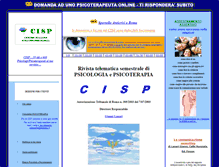 Tablet Screenshot of cisp.info